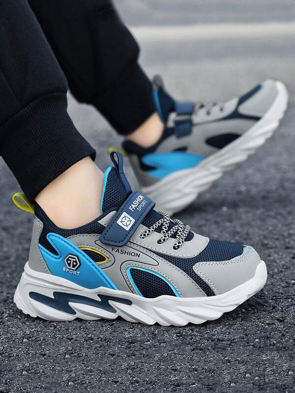 Kids Shoes, New Children Sports Shoes, Boys Mesh Breathable Running Sneakers