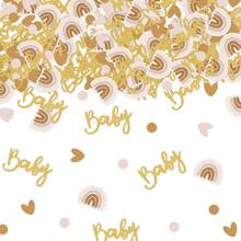 1 Set Of Baby Gender Reveal Party Table Confetti Decorations, Wholesale Paper Pieces For Baby Shower Desktop Decor