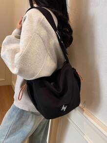 Bolso de hombro de viaje creativo con diseño de flor y juventud, unisex, mochila con diseño de dumpling para estudiantes universitarios