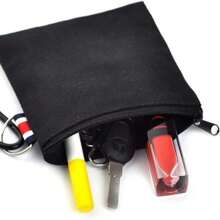 Customized Coin Purse, 11CM/4.33INCH Canvas Coin Wallet, Small Zipper Pouch, Canvas Bag, Holiday Gift For Family, Friends, Couple,Boho Vibes - Multicolor - View 7