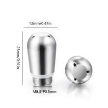 1 包咖啡机蒸汽喷嘴嘴适用于 Breville800/810/820/840/848/870/875/876/878/BES450/500/Breville 900/920 系列咖啡机零件，3 孔和 4 孔 - 彩色 - 查看 3