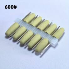 10-Piece Set, High-Quality Rubber Silicone Nail Drill Bit, Professional Nail Polishing Tools, Durable Nail Care Accessories, Fragrance-Free - Multicolor - View 9