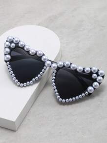 1 Cặp Kính Thời Trang Gọng Hình Trái Tim Nhiều Màu Sắc Dành Cho Nữ, Kính Thời Trang Độc Đáo, Kính Đi Biển, Phụ Kiện Đi Biển, Phụ Kiện Đi Biển Cho Nữ, Kính Mắt Thời Trang Cơ Bản Thu Đông, Trang Phục Nữ, Quần Áo Công Sở, Quà Tặng, Họa Tiết Da Báo, Ngày Valentine, Mùa Xuân Hè, Màu Sắc Tươi Sáng, Thích Hợp Cho Kỳ Nghỉ Hè Ở Bãi Biển, Hoạt Động Ngoài Trời, Du Lịch, Phong Cách Dự Tiệc, Gọng Kính Hình Trái Tim, Thích Hợp Cho Lễ Hội Âm Nhạc - Nhiều màu - Xem 7