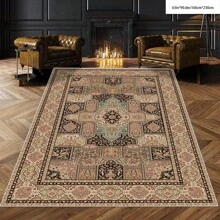 1 件水晶天鹅绒斑点地毯、门垫 - 防水、防滑、易于清洁、可机洗、柔软舒适的地毯，适用于入口、厨房、客厅、卧室、走廊、浴室、洗衣房 - 家居装饰