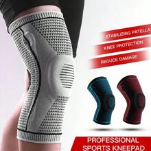 1 PCS Patellar Medial Support Sturdy Meniscus Silicone Compression Protection Sports Knee Pads Basketball Running Knee Pads - AB066-bU - View 6