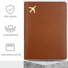 Personalisierter tragbarer PU-Passhüllenreisegeldbeutel, multifunktional, süßer Kartenhalter, faltbar, leicht, Passhalter-Geldbeutel, Leder-Kartenetui, Reisezubehör für Frauen und Männer, Initialmuster mit 26 Buchstaben, bohemian-Vibes