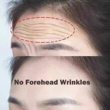 2pcs Reusable Forehead Lift Tapes, Washable & Adjustable For Men & Women, 3D Contoured Face Shaping, Wrinkle Minimizing, Blackout Sleep Or Daytime Use, Fits All Head Sizes, Comes With Storage Bag