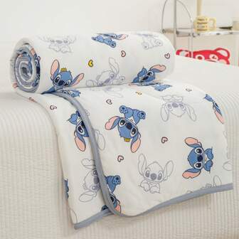 Disney 1pc omkeerbaar lichtgewicht gewatteerd dekbed voor kinderen, zacht en comfortabel, microvezelvulling geschikt voor kinderkamers, logeerkamers, gebruik in alle seizoenen