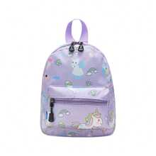 Kids Toddler Girls Boys Backpack Cartoon Dinosaur Lightweight Large Capacity Schoolbag Children Bag Knapsack - Purple - View 8