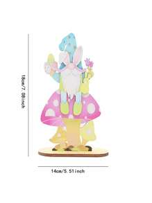 Decoraciones de Pascua Hágalo usted mismo Gnomo sin cara creativo Hombre viejo Decoración para el hogar Regalos para fiestas, Adecuado para fiestas de Pascua, fiestas festivas