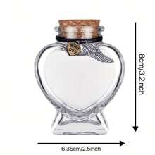 Botella conmemorativa de pelo de mascota para gatos, perros, peces, pájaros - Conmemoración de pelo de mascota, memorial temático de perro, gato, pájaro, pez, urna conmemorativa de mascota (cuerda y almacenamiento DIY en la botella por defecto), decoración del hogar, adorno interior, decoración del jardín, altamente conmemorativo, artesanía de vidrio hecha a mano