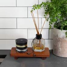 Classic Rosewood Soap Dish Tray, Suitable For Various Snacks, Cakes, Breads, Fruits, Great For Home Kitchen, Parties And Afternoon Tea