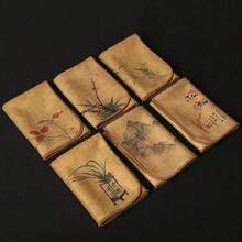 Paño de cocina pintado, trapo absorbente, paño de limpieza de mesa grueso, paño de limpieza de cocina de algodón, paños de limpieza de platos - Paño de cocina 06 - Ver 3