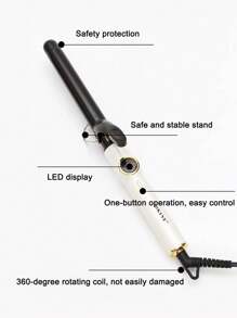 SOKANY15013 Rizador de pelo, rizador de pelo con temperatura ajustable para salón de belleza