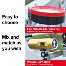 Boat Fishing Rod Fishing Support Holder Adjustable 360 Clamp On Type Racks Bracket Bridge Railing Hand Pole Sea Pole Turret - Clamp 30CM - View 5