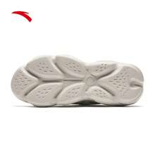 Anta 女款【Guaniaxue同款】可爱爪子设计做旧厚底运动鞋百搭休闲鞋款式122438886R - 象牙白/數位霧灰/一度灰 -1 - 查看 5