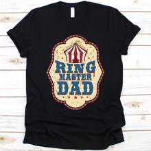 Rinster Dad Shirt, Father's Day Gift, Circus Skills, Entertainer Graphic, Circus Clown, Circus Performer, Circus Lover, Carnival Design - Black - View 1