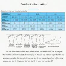 1pair New Outdoor Water Shoes For Men & Women, Stream Trekking, Beach Swimming, Anti-Skid, Quick-Dry, Casual Water Shoes (Size Runs Small, Suggest Ordering 2 Sizes Up) - Pink - View 7