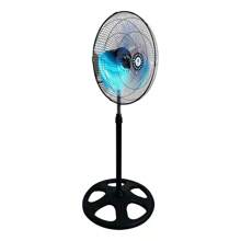 Set de 2 Piezas, Ventilador de Pedestal, Abanico de 3 Aspas Giratorio de 18 Pulgadas, Para Habitaciones y Espacios Largos, Oficinas, Almacenes, Ventilador de 3 Velocidades, Practico, Fácil de Instalar