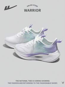 1 双女式系带运动鞋，网眼透气防滑舒适百搭轻便跑步鞋，适合户外休闲穿着