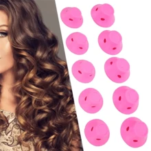 10/15/20/30 No-Heat Hair Curl Set, No Electricity, Bell Shaped Hair Tools, Easy DIY Curls For All Hairstyles, Women's Home Hair Accessories,