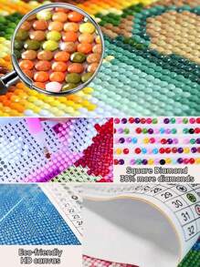ZHUAIZHUAIHU 1 set de peinture diamant 5D personnalisée, peinture diamant DIY, personnalisée avec votre propre photo, cadeau spécial personnalisé, plusieurs tailles au choix, outils de perçage inclus. Ornemental, adhésif exquis, élégant, , multifonctionnel, , anti-moisissure, ornemental, exquis, élégant, haute qualité, adorable, moderne, personnalisé, unique, personnalisé, cadeaux idéaux pour lui, cadeaux idéaux pour elle, elle, petit ami, petite amie, papa, maman, famille, amis, fils, fille, enfants, cuisine, salle à manger, chambre, bureau, salon, maison, jardin, salle de thé, pour les anniversaires, les anniversaires, les pendaisons de crémaillère, les remises de diplômes