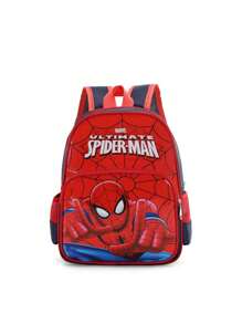 Marvel Kids New Spiderman Backpack, Suitable For Primary And Secondary School Students, Boys And Girls Can Use, Cute Cartoon Backpack