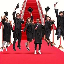 1 pieza Alfombra roja de decoración de fiesta de cumpleaños, Navidad, boda, inauguraciones de tienda, ceremonias, exposiciones y otras celebraciones - Alfombra roja desechable para recepción y acceso