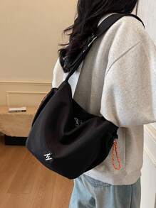 Bolso de hombro de viaje creativo con diseño de flor y juventud, unisex, mochila con diseño de dumpling para estudiantes universitarios