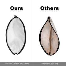 母亲节礼物 帆布化妆包 便携拉链化妆包 大容量拉链手拿包 小邮包 化妆包 旅行包 简约化妆包