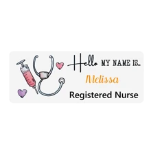 Personalised Name Badge, Name Badge, Teacher Name Badge, Nurse Name Badge, Teacher Gift, Nurse Gift