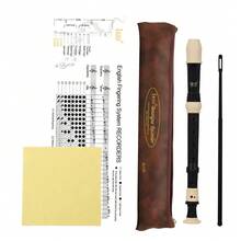 IRIN Baroque Clarinet Woodwind Instrument Recorder Soprano Vertical Flute With Musical Instrument Accessories Beginner Gift - BJ100 - 查看 9