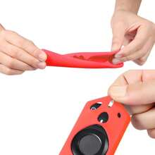 1 个硅胶遥控器保护套，兼容 Fire TV Stick（第二代）语音遥控器 - 彩色 - 查看 8