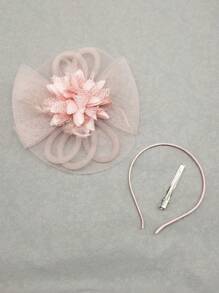 Fascinator Hats For Women 20s 50s Vintage Pillbox Hat Kentucky Derby Fascinators Flower Veil Wedding Tea Party Hat