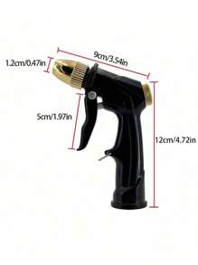 2pcs Household Car Washing & Gardening Supplies, 3/4" Connector, Convenient High Pressure Water Gun, Magic Hose Irrigation Kit