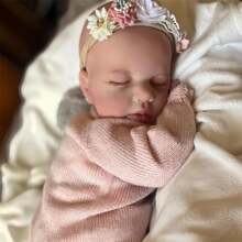 Reborn Dolls Girl Has The Softest Body Like A Real Sleeping Baby Reborn Babies Silicone Doll 20 Inch Lifelike Doll - Nhiều màu - Xem 1