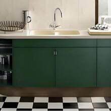 1 卷深绿色可剥离粘贴壁纸哑光接触纸,适用于橱柜、桌子、台面、防水、可移除乙烯基墙、家居装饰、自粘壁纸、房间装饰、墙面装饰、浴室装饰、卧室装饰、房间装饰、客厅装饰、房屋装饰、家居装饰、客厅壁纸、贴纸、墙贴、墙贴 - 墨綠色 - 查看 4