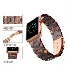 Candy Color Resin Strap For Apple Watch 46mm 41mm 45mm 38mm 42mm 44mm 40mm Macaron Replace Wrist Watchband Belt Smart Watch For Apple Watch Series Ultra 10 9 8 7 6 5 4 3 2 1 Band Accessories - Multicolor - View 10