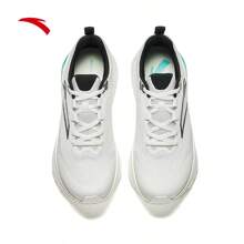 Anta 旅行 | 全新中底技术 PG7 男士缓震休闲跑鞋，软底运动鞋，男士，112435519 - 紙莎白/黑 -1 - 查看 3