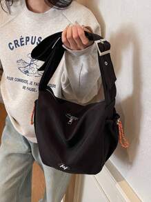 Bolso de hombro de viaje creativo con diseño de flor y juventud, unisex, mochila con diseño de dumpling para estudiantes universitarios
