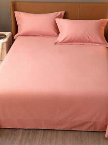 Juego de 3 Piezas, Doble Vista Colcha, Sabana y Funda Para Almohada, Juego de Colcha para Cama, Juego de 3 Piezas, Diferentes Diseños - Rosa vieja 1.5m - Ver 3