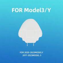 Car Seatback ProtectorModel 3 Seat Back Protective Child Anti-Kick Mats Black Leather Interior Accessories - White 1pc - View 1