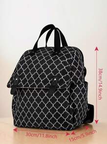 3 قطع/ مجموعة حقيبة ام مع بطانية ملابس الأطفال، حقيبة ظهر حمل كبيرة السعة، حقيبة حمل متعددة الوظائف للأم والطفل للسفر