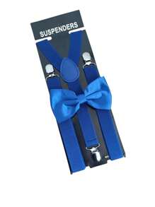 Conjunto De Suspensórios Casamento Conjunto Gravata Borboleta 10 Pçs  Atacado