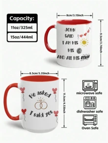 Personalized Customized Mug, Amazing Wedding Mug, Bachelorette Gift, Bridal Party Mugs, Future Madam Mug, Bridal Gift - Multicolor - View 8