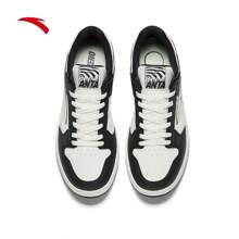 Classic Contrast Color Low Top Sneakers For Men, 2025 Spring New Versatile Casual Sports Shoes 112518010 - Ivory White/Basic Black -1 - View 3