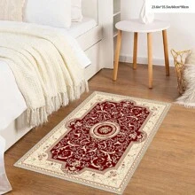 1 件水晶天鹅绒斑点地毯、门垫 - 防水、防滑、易于清洁、可机洗、柔软舒适的地毯，适用于入口、厨房、客厅、卧室、走廊、浴室、洗衣房 - 家居装饰