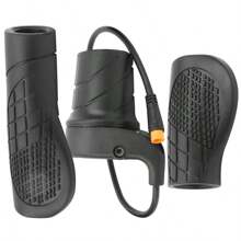 New Waterproof Half Throttle Half Throttle For Electric Mountain Bike Modified Part Waterproof Joint Mountain Bike Modification - Black - View 2