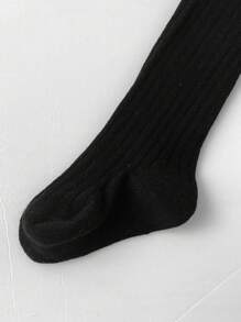 1 szt. Jednokolorowe proste rajstopy dla 10-letnich i młodszych dziewczynek na wiosnę i jesień