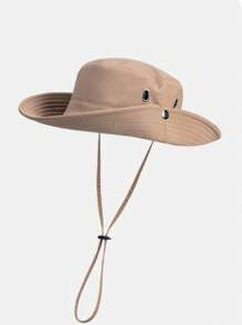 1 件休闲折叠太阳帽，夏季旅行钓鱼徒步渔夫帽，男女通用防紫外线，适合夏季 - 彩色 - 查看 11